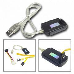 Foto cable adaptador de usb 2.0/1.1 a ide/sata sin energía