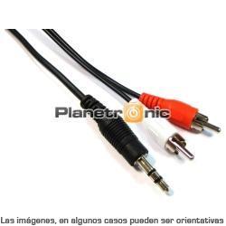 Foto Cable Audio Stereo Minijack 3.5-m A Rca-m 5m