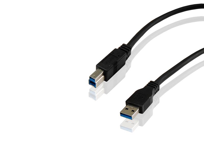 Foto Cable Conceptronic cable usb 3.0 conexion a-b 1.8m en blister [C30-01