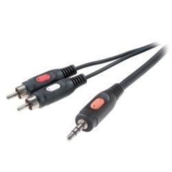 Foto cable de audio - vivanco jack 3,5mm a 2rca macho, 1,5 m