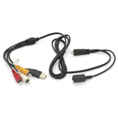 Foto Cable de datos y de vídeo USB p. VMC-MD3 p. Sony DSC-TX20