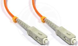 Foto Cable de fibra óptica SC a SC multimodo simplex 50/125 de 10 m