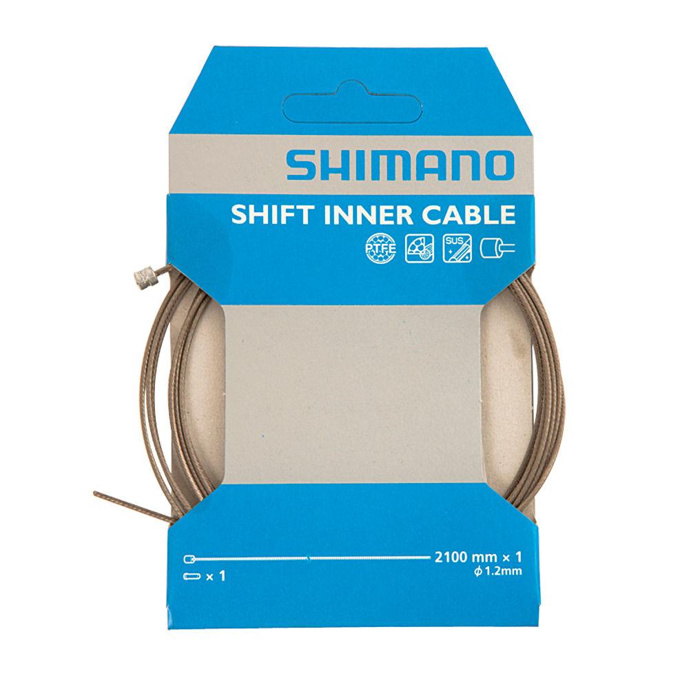 Foto Cable de marchas interno de acero inoxidable recubierto con teflón (PTFE) Shimano