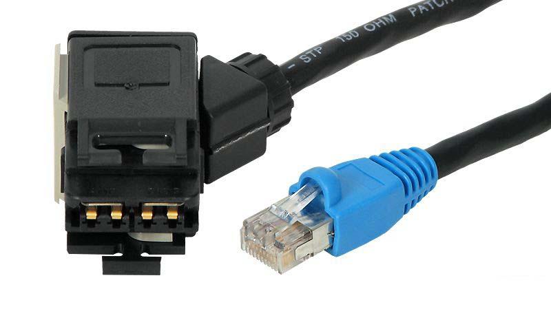 Foto Cable De Red Adaptador Ics>rj45 Flexible 1 M.