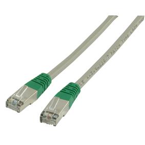 Foto Cable de red cruzado FTP Cat.6 de 20 metros en color gris