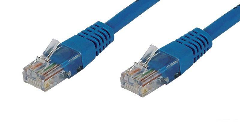 Foto Cable De Red Utp Cat-5e Azul 7,5 M