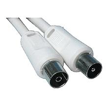 Foto Cable Extensión Antena Color Blanco 5 M