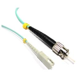 Foto Cable om3 de fibra óptica st a sc multimodo simplex 50/125 de 2m