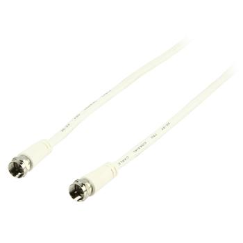 Foto Cable satélite blanco 5.00m valueline