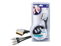 Foto cable scart a audio video rca es hq