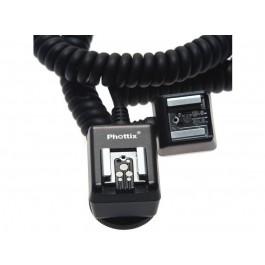 Foto CABLE TTL DUO 1.5M (CANON/NIKON) PHOTTIX
