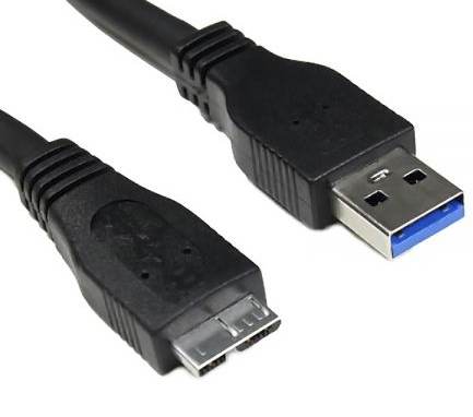 Foto Cable USB 3.0 AM/MicroUSB 3.0 BM Nanocable Negro 2m