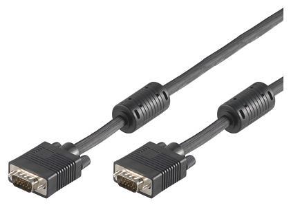 Foto Cable VGA XGA Premium HPDB Macho - Macho de 15m Negro