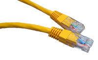 Foto Cables Direct 99TRT-605Y - 5m cat 5 e moulded boot yellow-