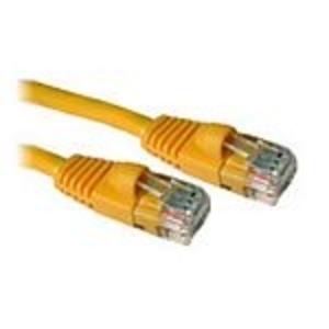Foto Cables2go 2M Moulded/Booted YLW CAT5E PVC UTP Patc
