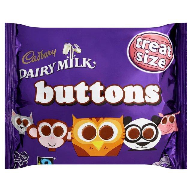 Foto Cadbury Dairy Milk Treat Size Buttons Multi Pack