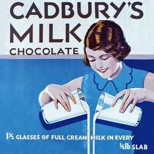 Foto Cadbury Glass and a Half drinks mat / coaster