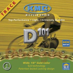 Foto Cadena K.M.C.d-101 oro 1v pista
