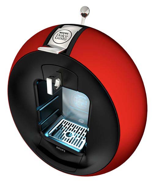 Foto cafetera multibebidas krups dolce gusto circolo roja
