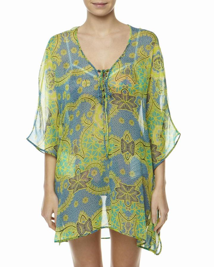 Foto Caftán Lou Lou De French Connection - Verde Florrie Variado