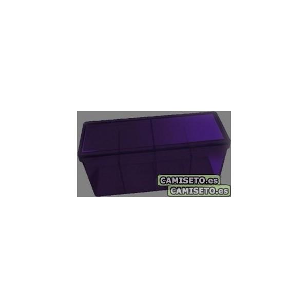 Foto Caja 4 Espacios Acrílico Dragon Shield Violeta