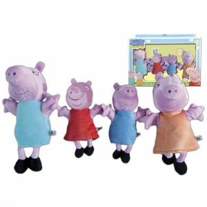 Foto Caja 4 marionetas peppa pig
