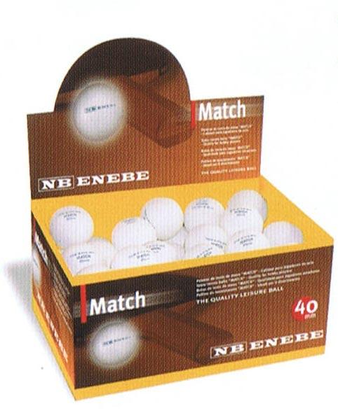 Foto Caja 60 Pelotas Ping Pong Enebe Match