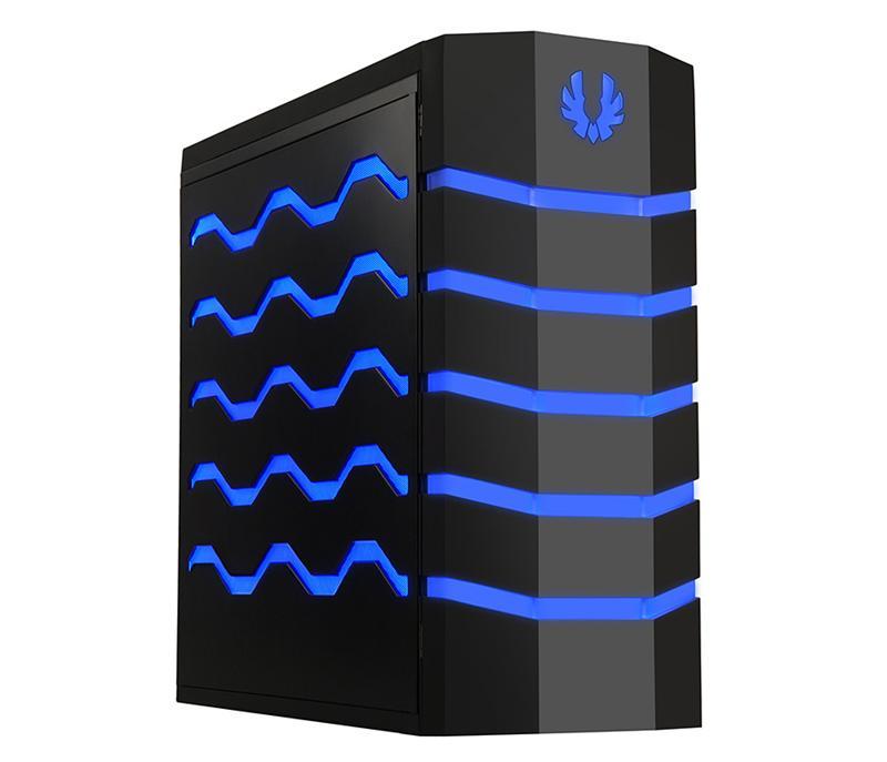 Foto Caja BitFenix Colossus RED/BLUE LED - black