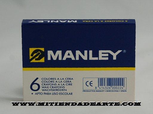 Foto Caja ceras Manley 6 unid.