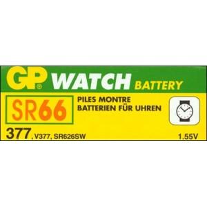Foto Caja de 10 pilas (reloj) sr 66. gp 377. sr0626sw. oxido de plata ( 6.