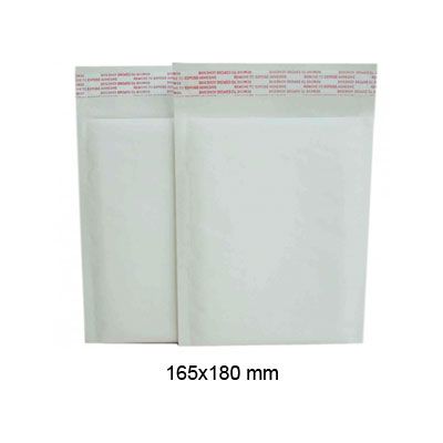 Foto Caja de 100 sobres acolchados kraft blanco 165x180mm nº21 Unipapel