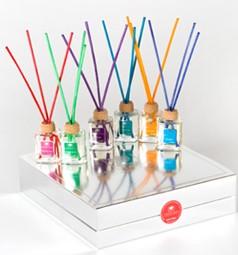 Foto Caja de 6 Mini Ambientadores Cristalinas Gama Parfum