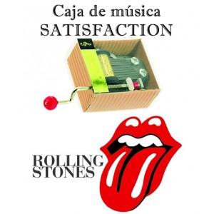 Foto Caja de música satisfaction - the rolling stones