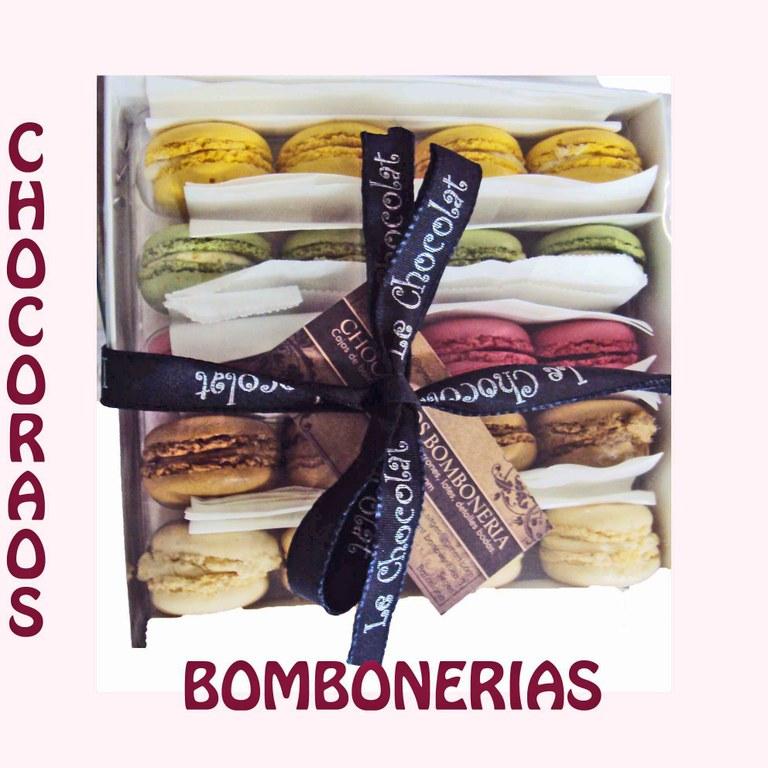 Foto Caja de macarons franceses para regalar-20 unidades