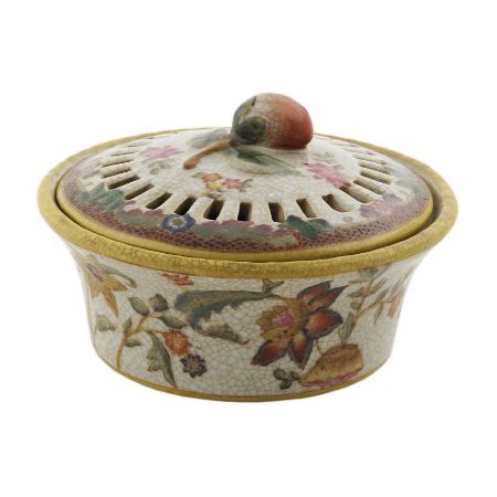 Foto Caja de porcelana: Caja aromática 13cm -Paraiso