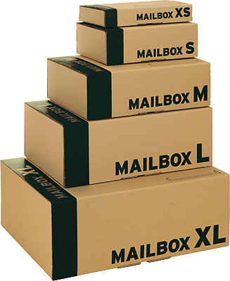 Foto Caja embalaje Nips Mailbox L 395x248x141 20 uni.