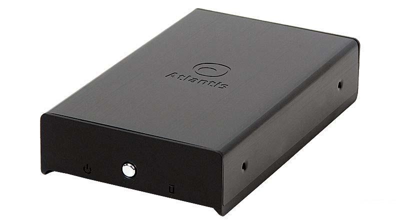 Foto Caja Externa Atlantis Para Hdd 3.5'' Ide, Usb 2.0 + Otb, Aluminio, Neg