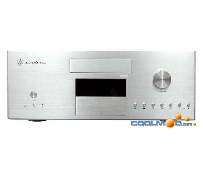 Foto Caja HTPC SilverStone LC-16M (con Display y Mando) - Plata