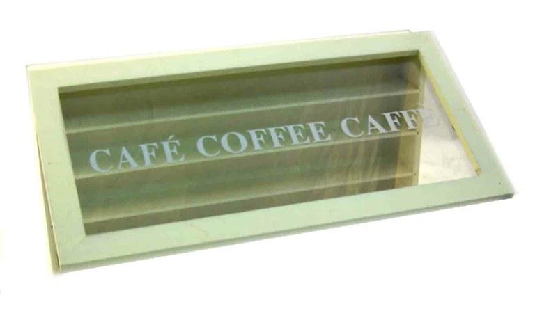Foto Caja porta capsulas de cafe