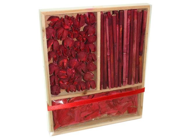 Foto Caja potpourri bambu 3dtos.4frag.24x20cm