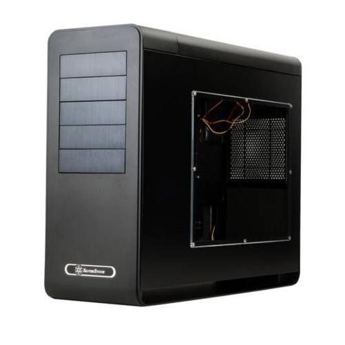 Foto Caja silverstone ft02b-w negra con usb 3.0