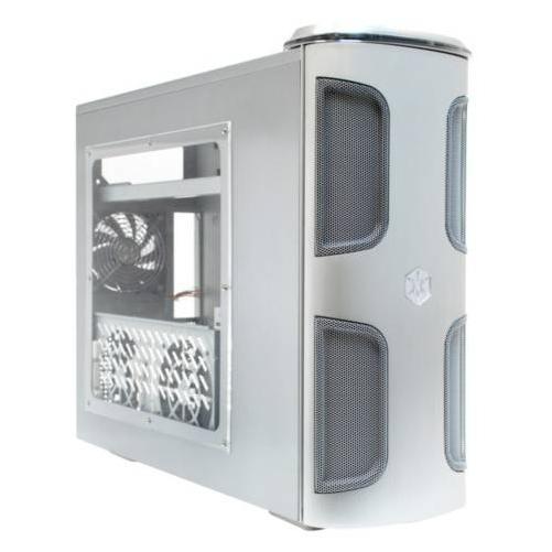 Foto Caja SilverStone KL03S-W Silver con ventana
