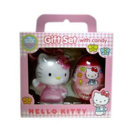 Foto Cajita de regalo figura y huevo Hello Kitty