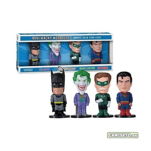 Foto Cajita Mini 4 Pop Dc Heroes Vinilo: DC COMICS