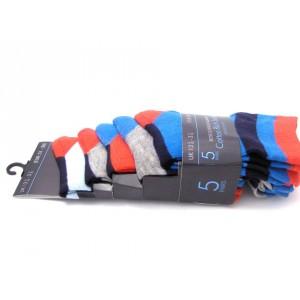 Foto calcetines - 5 pares de calcetines de algodón d:Three Colours per sock