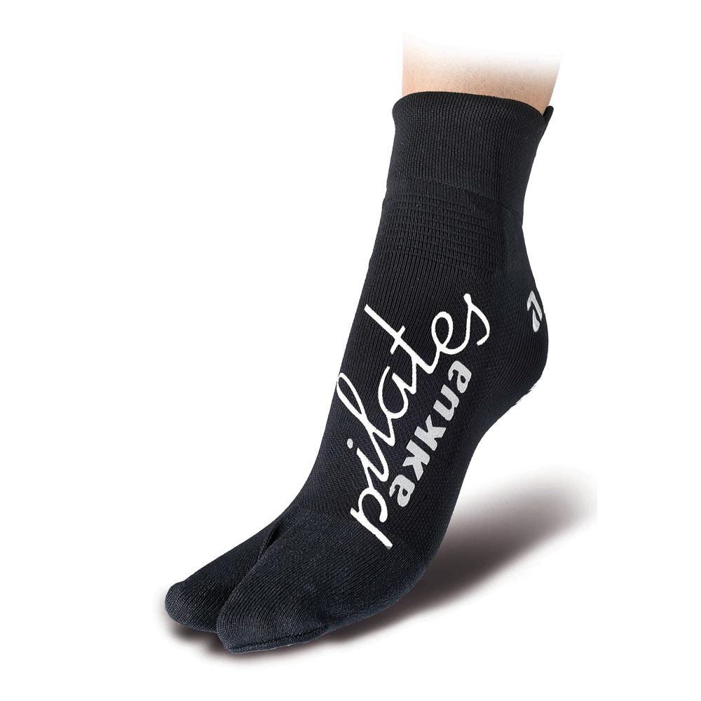 Foto Calcetines Akkua Pilates One Finger color negro/blanco
