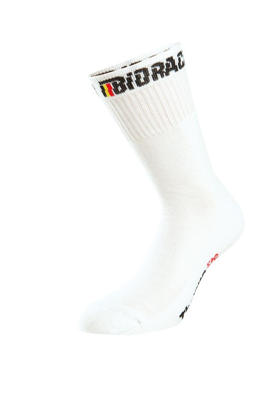 Foto Calcetines de ciclista Bioracer Deluxe blanco , xl