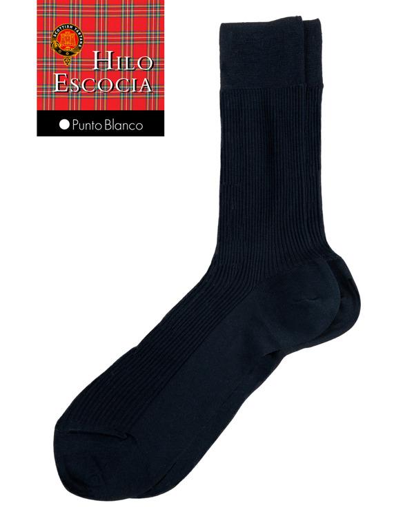 Foto Calcetines de hombre Punto Blanco
