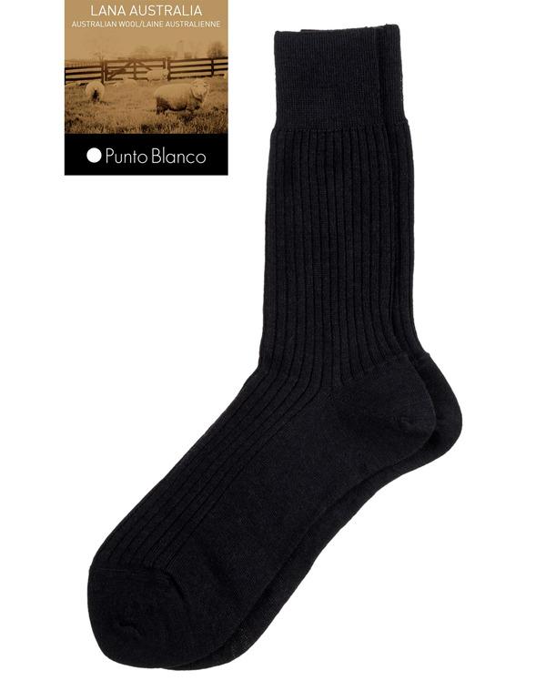 Foto Calcetines de hombre Punto Blanco