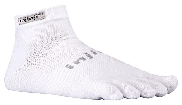Foto Calcetines Injinji Run Original Weight Mini-crew White